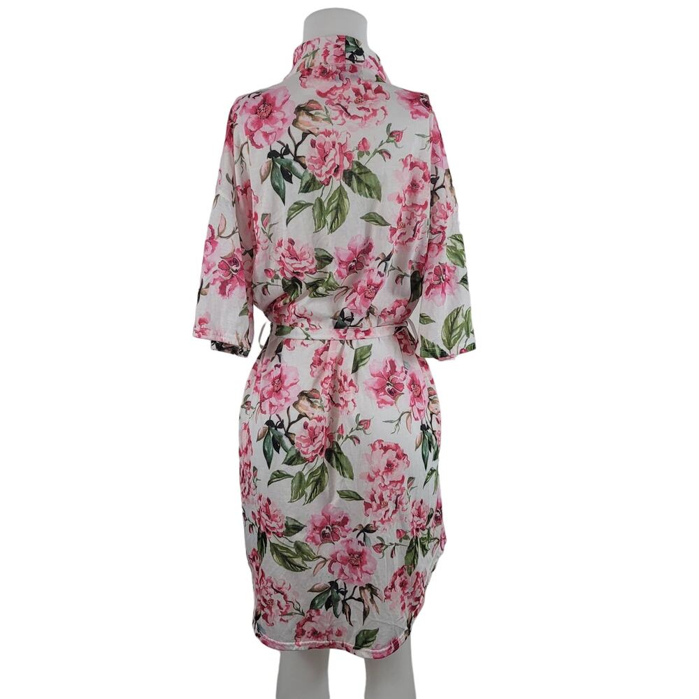 Show Me Your MUMU Floral Lightweight Robe Cover-Up O/S - Picture 2 of 4